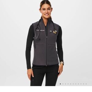 Figs fleece women vest